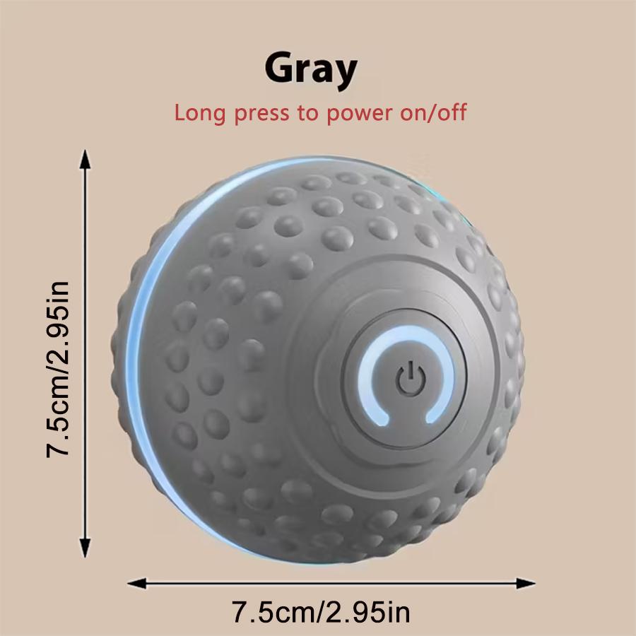 Smart Dog Toys Ball Electronic Interactive Cat Toy Pet Jump and Rolling Ball USB Automatic Moving Bouncing for Large Medium Dogs