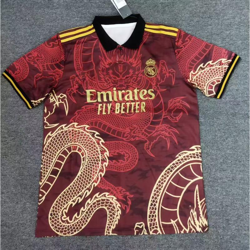 Maillots de Football Édition Spéciale en Gros Paris Ajax Real Madrid Inter Mibasa Argentine Brésil Maillots à Manches Courtes