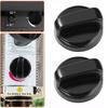 Black Barbecue Stove Knob 8mm Rotary Switches New Stove Switch Knob  Gas Fireplace Fire Pit