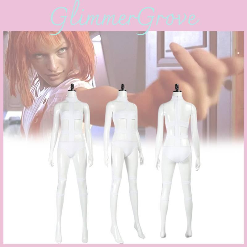 Fifth Element Lilu Cosplay Costume With Spandex For Halloween And Anime Role Play