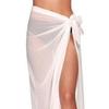 Cover Up Skirt Quick-Drying Beach Wrap Skirt Loose Fit Breathable Anti-UV Swimwear Beachwear Mesh Bikini Cover Up