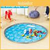 80150cm Play Mat And Toy Storage Bag Combo For Kids Durable Oxford Cloth Design
