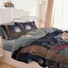 Three-Piece Totoro Series Down Duvet Cover Set with Digital Printing