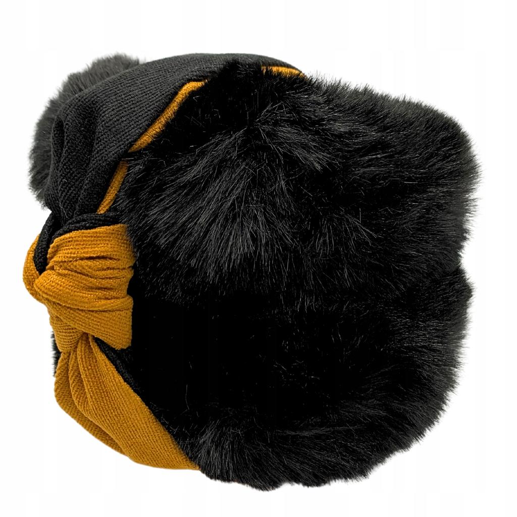 Winter Women' Earmuffs Ribbon Plush Warm Foldable Insulated