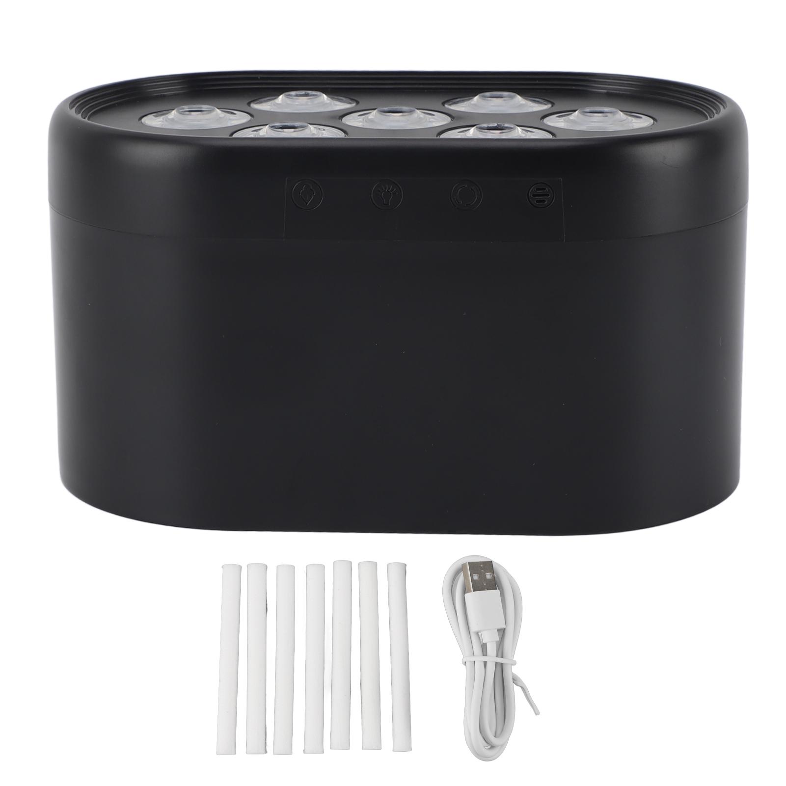 

Essential Oil Diffuser Humidifier ABS PP Smart Timing Adjustable Aromatherapy Diffuser Cool Mist чёрный