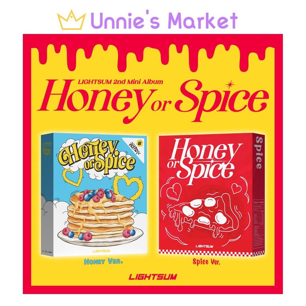LIGHTSUM [Honey or Spice] 2nd Mini Album(Honey Ver. / Spice Ver.)