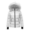 Winter Coat Women's Warm Jacket  Women's Long Sleeve Winter Coat With Pocket