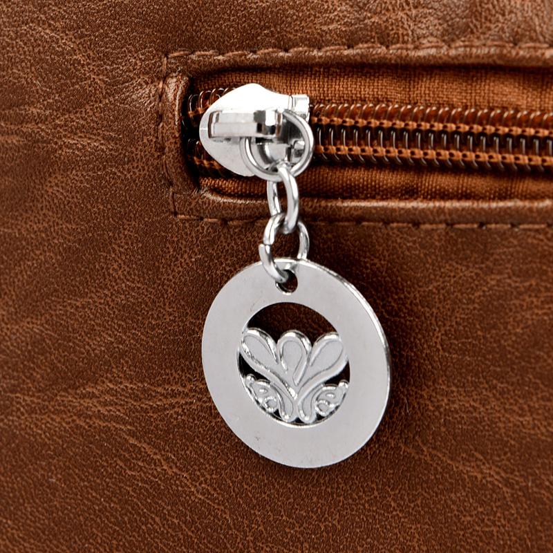 Τσάντα tote μεγάλης χωρητικότητας Ρετρό τσάντες ντιζάιν Μαλακό Pu δερμάτινο με πολλές τσέπες casual ανδρική τσάντα χιαστί ώμου