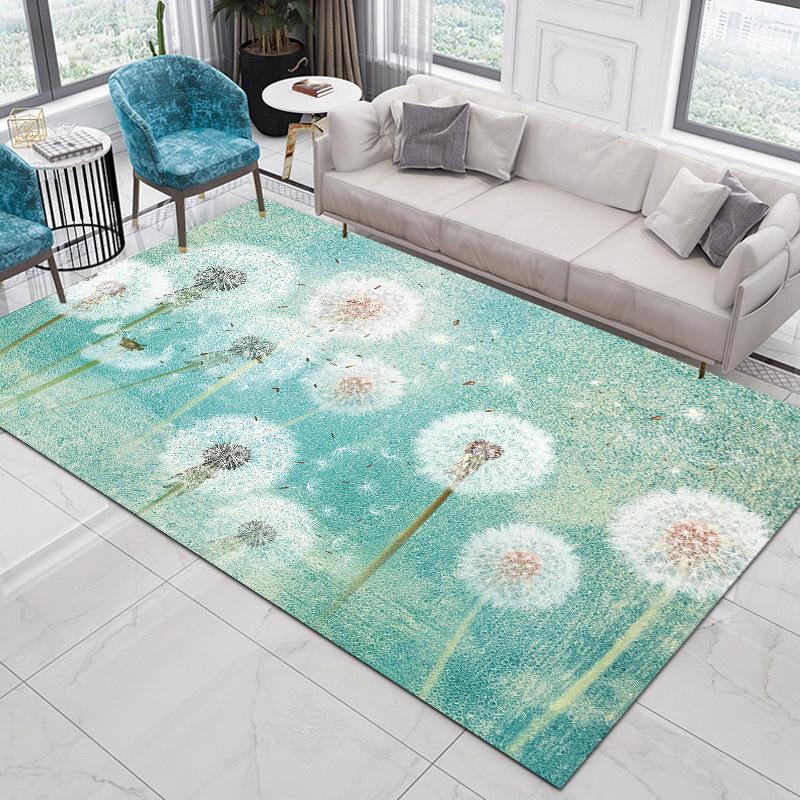 Living Room Carpet Nordic Ethnic Style Home Decoration Coffee Tables Large Area Plush Mat Bedroom Vintage Rug