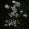 LED Solar Flower Lights Outdoor Waterproof Garden DIY Firework Decor Path Stake Solar Lamp for Street Walk Patio