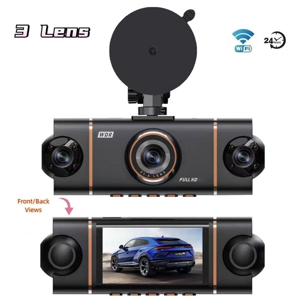 4-Channel 360 Degree Dash Cam For Cars WIFI APP Car DVR 1080P 4 Camera Lens Video Driver Recorder Rear View Camera for Vechile