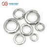 Stainless Steel (304/316/201) Split Lock Washers, Heavy Duty, Anti-Loosening, Thickened, Sizes M1.6-M24.