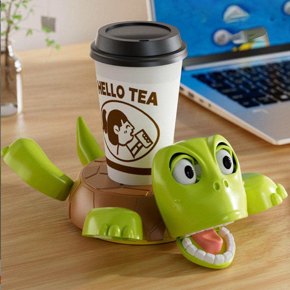 Fun Coaster Turtle Cup Mat Tea Coffee Mug Drinks Holder Anti-Scald Tableware Decorative 3D Printed Ornament Turtle Cup Holder