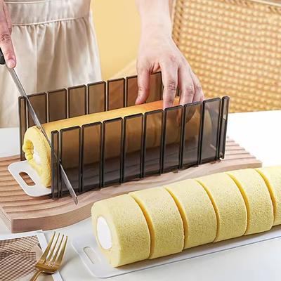 3/3.5/4cm Swiss Roll Cutting Mold Accurate Dough Thickness Guide Cake Division Moulds  Bread