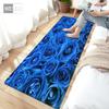 Floral Rug Runner Bedroom Bedside Mat  Kitchen Mat Colorful Rose Carpet Living Room