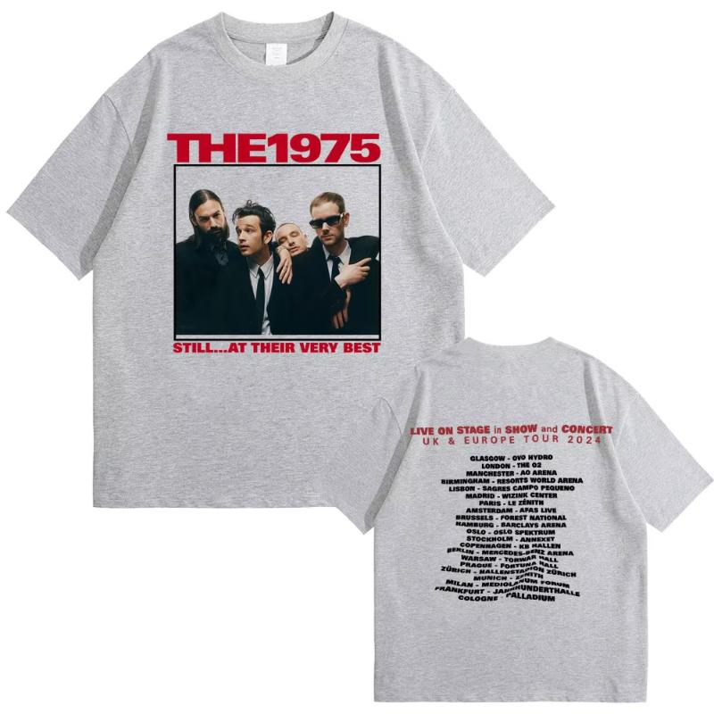 Alternative Rock Band The 1975 Still At Their Very Best Uk  Europe Tour 2024 Tshirt Unisex Women Casual Cotton Vintage T Shirts