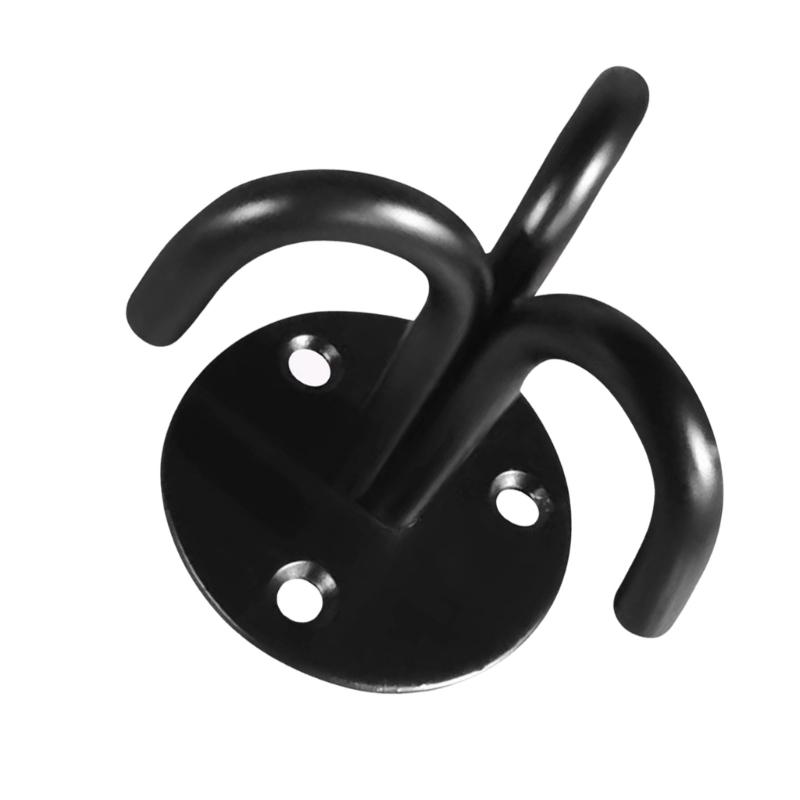 5Pieces Triple Overhead Hanging Set Includes Expansion Anchors Rustproof Construction for Indoor Hammock Installation