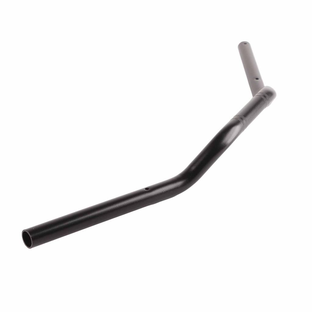 22mm Steel Motorcycle Tracker Handlebar Drag Bar Replacement Part(Black)