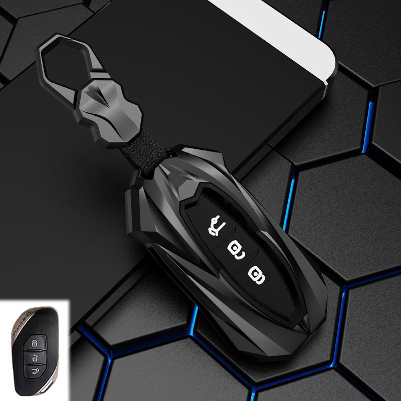 Zinc Alloy Car Key Case Bag Holder Key Protective Sleeve Cover For Dongfeng Fengxing Forthing T5 EVO 2021