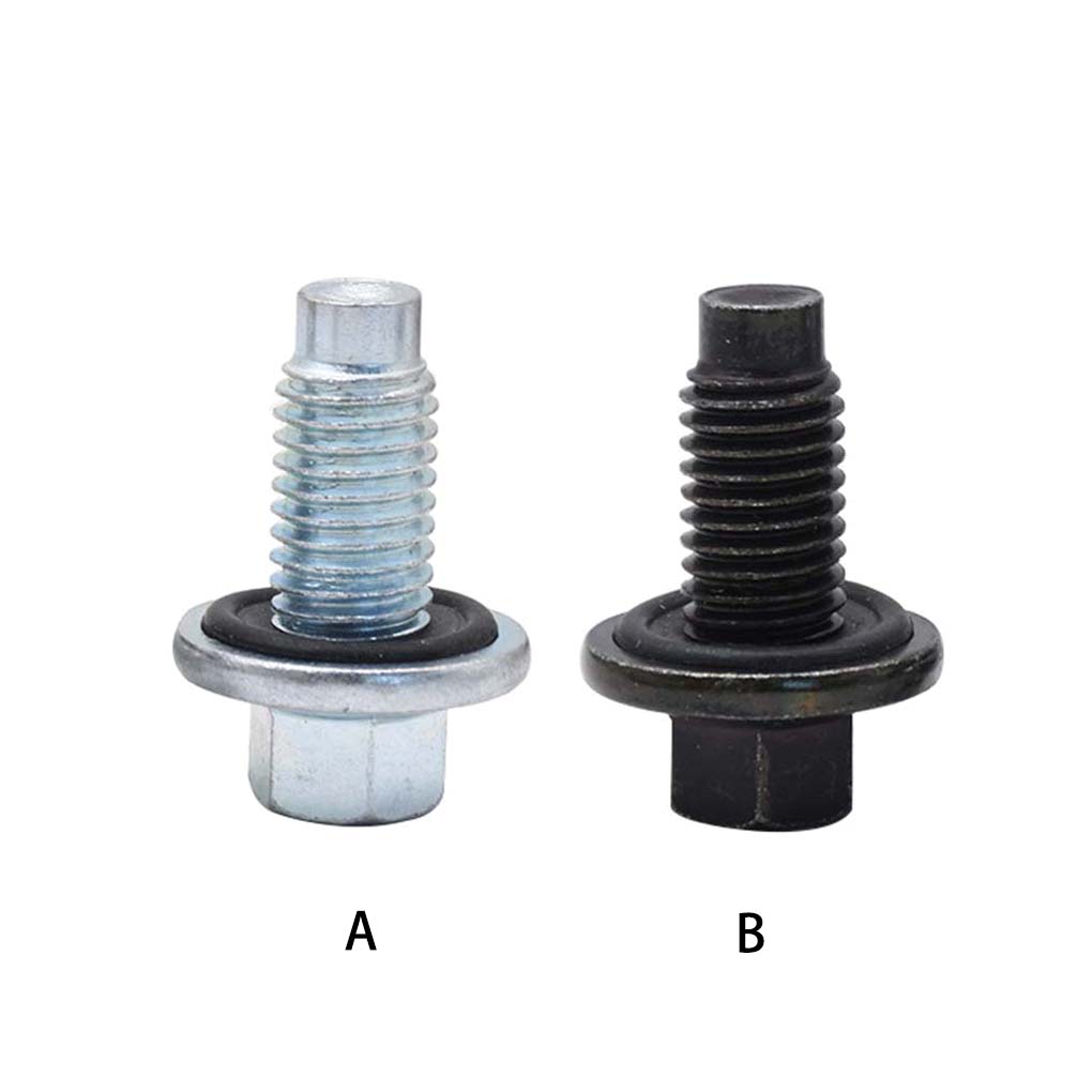 Car Engine Oil Drain Threaded Sump Plug Screw Anti-skidding Oil Pan Screws Durable Portable Hexagonal Bolts