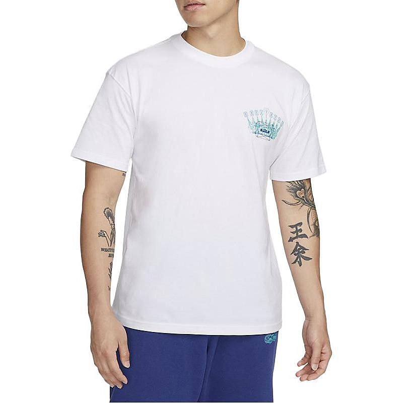 New Nike T Shirts Men's White FJ2351-100
