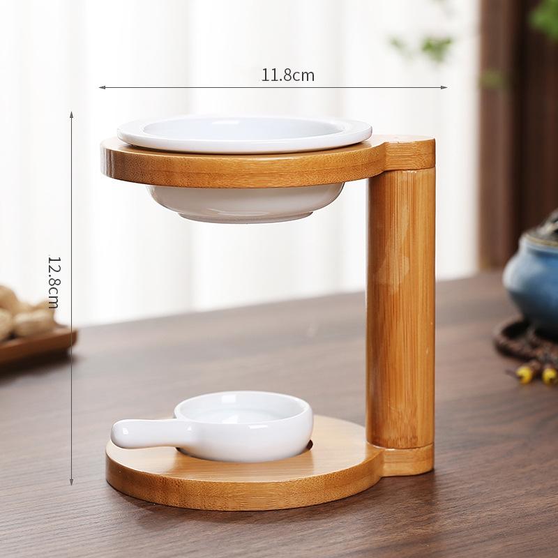 Essential Oil Burner, Aromatherapy Aroma Burner Ceramic Oil Diffuser Candle Tealight Holder Home Bedroom Decor Valentine Gifts