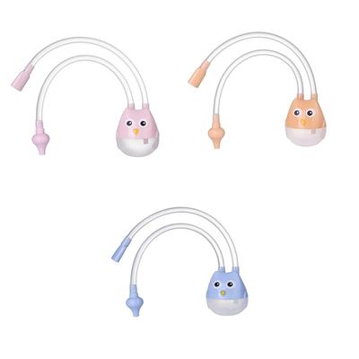 Safe Care Infant Vacuum Suction Nasal Aspirator Nose Cleaner Tool Silicone Pipe