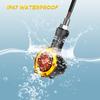 Motorcycle LED Turn Signals Lights Amber Flasher Blinker Lamps Retro Dual-Color Turn Signal Light 12V 10mm Moto Indicator Lamp