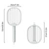 Foldable Electric Mosquito Killer Fly Swatter Trap USB Rechargeable Mosquito Racket Insect Killer with UV Light Bug Zapper 3000V