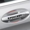 Autoaufkleber Auto Türaufkleber Auto Griff Kratzschutz Schutzfolie 8 Stück Auto Styling Für Peugeot 206 307 308 3008 207 208 407