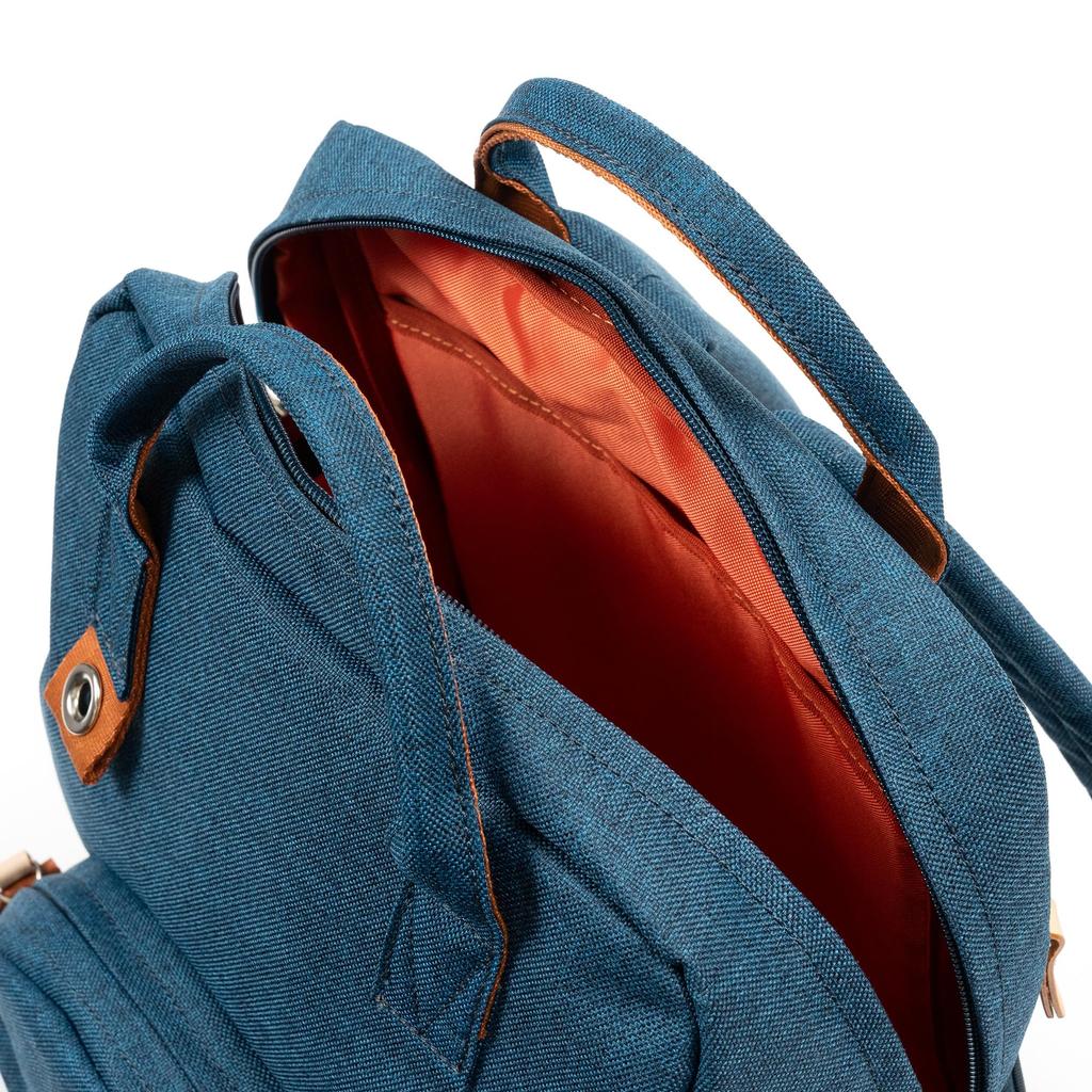 Plecak Unisex na Tablet A4 Marmarco od Heart Made Factory, Przechowywanie 10-calowe, Rozmiar, Poliester, Seria, FY-0744 (Marynarka wojenna)