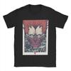 Men's T Shirts Anime Vintage Tees Short Sleeve Round Collar T-Shirts Pure Cotton Printed Tops