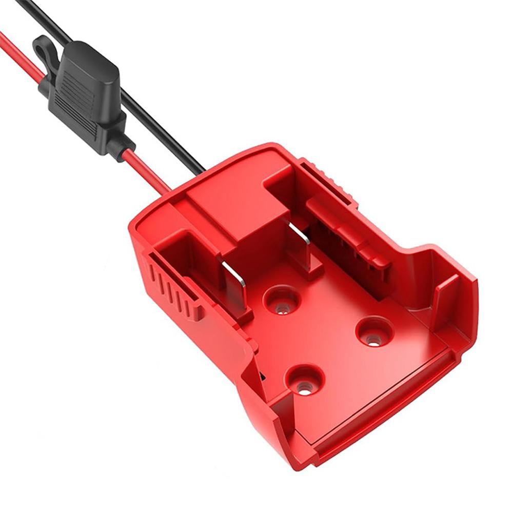 Battery DIY Adapter for Milwaukee 18V Lithium Battery Power Wheels Adapter with Fuse For 48-11-1815 48-11-1850 Battery