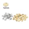50-200pcs Custom Order Laser Engraved Stainless Steel Charms Personalized Round Custom Logo Round Disc Logo Jewelry Tags