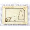 Borzoi, Russian Hunting Sighthound, Russian Wolfhound - Photo frame, engraved wooden frame, a lovely gadget for the dog lover by Art-Dog