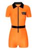 Female Prisoner Halloween Costume Women Carnival Christmas Day Cosplay Game Uniforms Suit