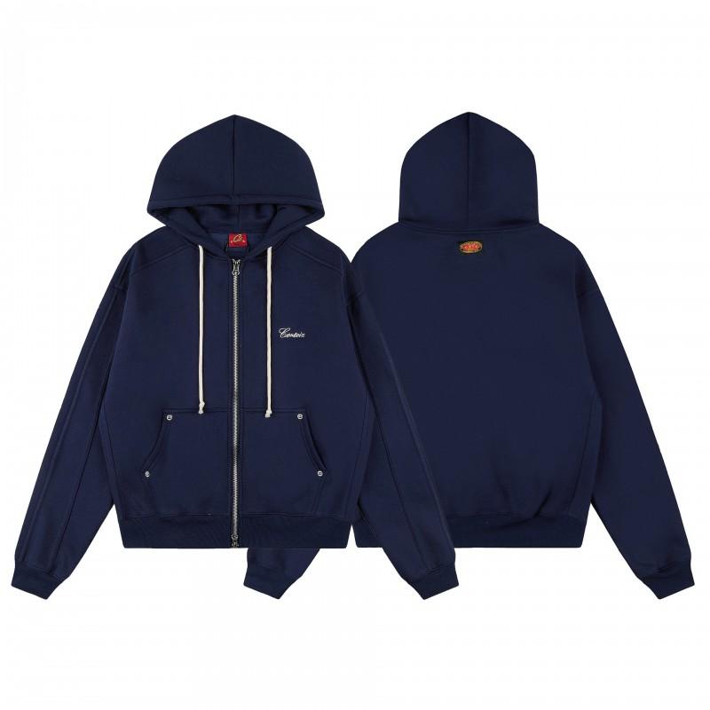 CORTEIZ Streetwear Hoodie Mens Zip-up Loose