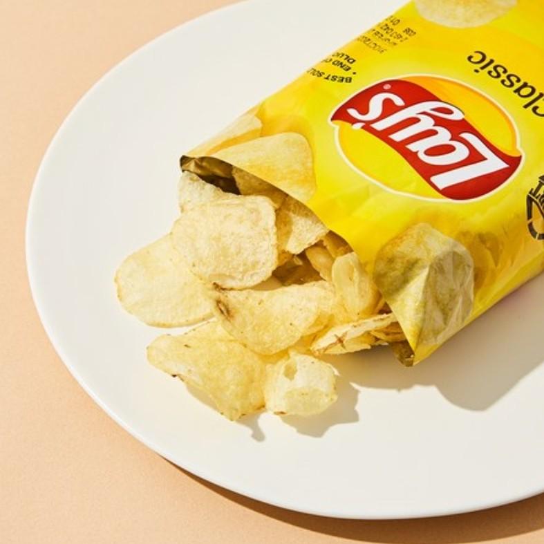 [Lay's] Klasyczne chipsy ziemniaczane / Chipsy ziemniaczane Cheddar i Kwaśna śmietana (42,5g/184,2g), Koreańskie przekąski