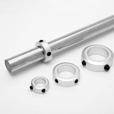 6-30mm Διάμετρος Σταθερός Δακτύλιος Περιορισμού Κλειδώματος Τύπου Βιδωτής Ακρόασης Κολάρο Άξονα Κράματος Αλουμινίου Δακτύλιος Στήριξης Τοποθέτησης Ρουλεμάν Υλικό