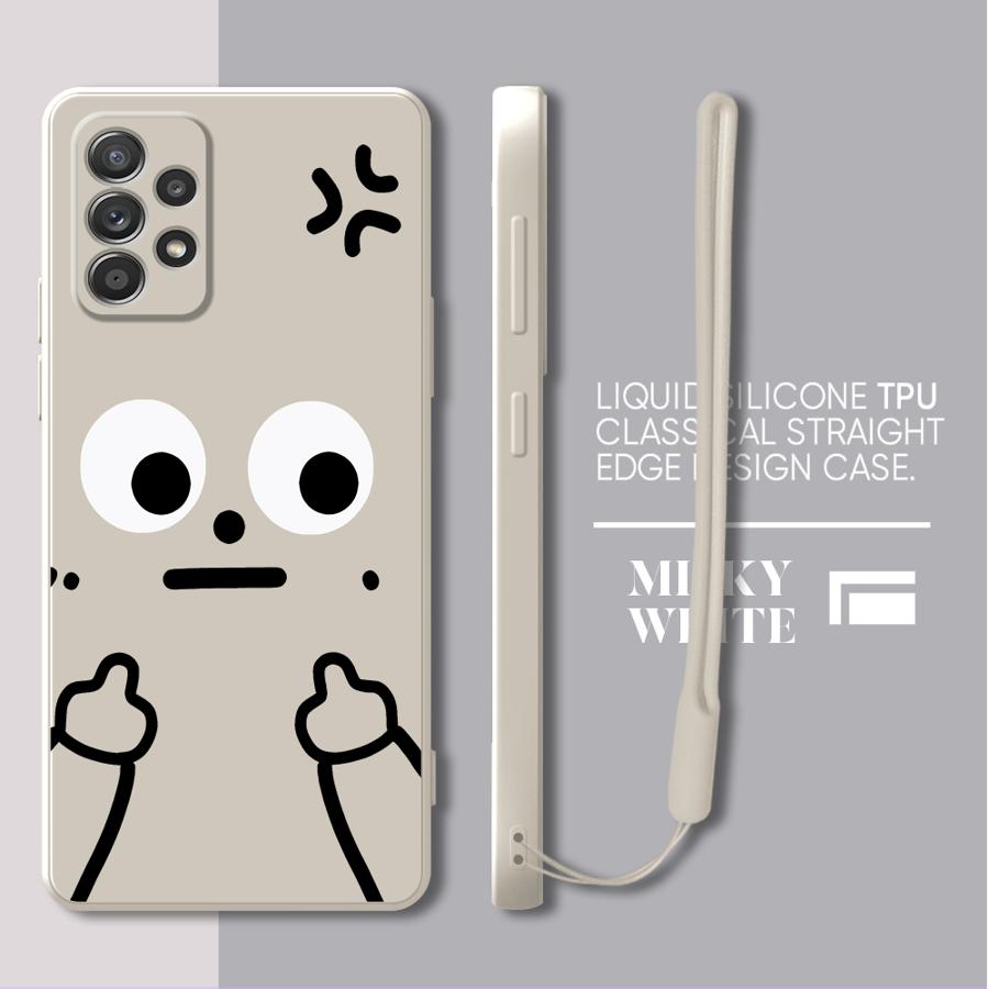 Phone Cover Case for Samsung Galaxy A50 A56 A30s A20s A06 A02s A71 A73 A03 A53 A04 A05 Funny Cartoon Matchman