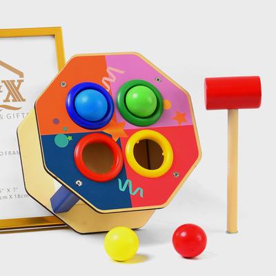 Hammering Toy for Kids, Early Education Pounding Game, Ideal for Boys & Girls Ages 3-6, Stress Relief Birthday or Christmas Gift