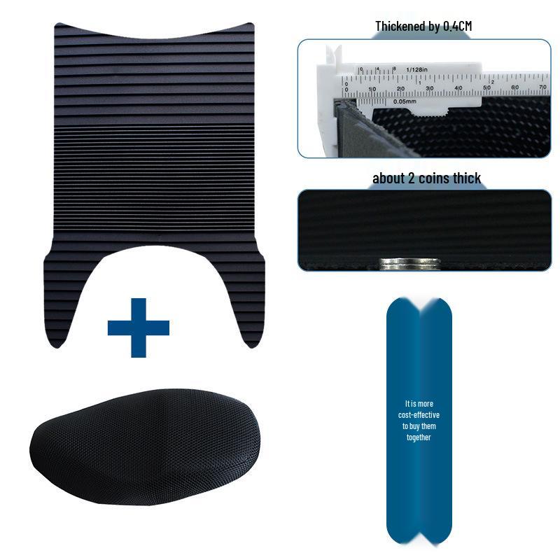 Yadea Modern Mulan Electric Scooter Rubber Foot Mat - Wear-Resistant & Waterproof Anti-Slip Pedal Pad