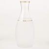 Toyo Sasaki Glass Sake Bottle, Gold Lined, 180ml, Made In Japan, 61001-478