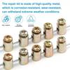 Emergency Throttle Cable Repair Kit Solderless Nipple Screw Clamp Bolt Wire Stop For Motorcycle Scooter Dirt Bike ATV Set Part