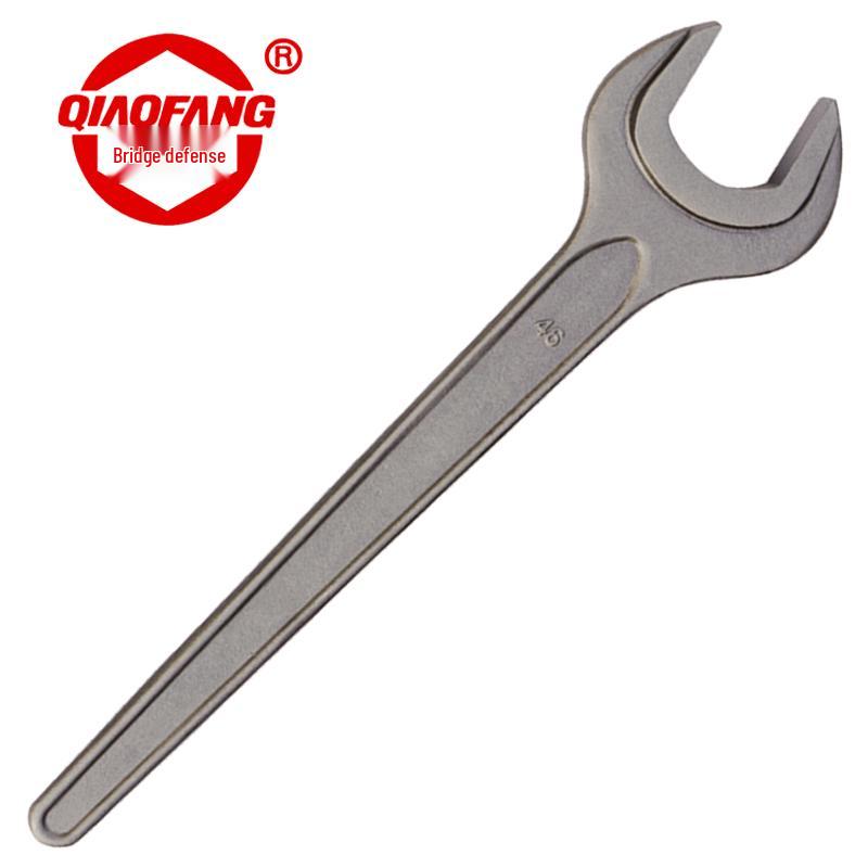 QIAOFANG Heavy-Duty Single-Head Steel Open-End Wrench