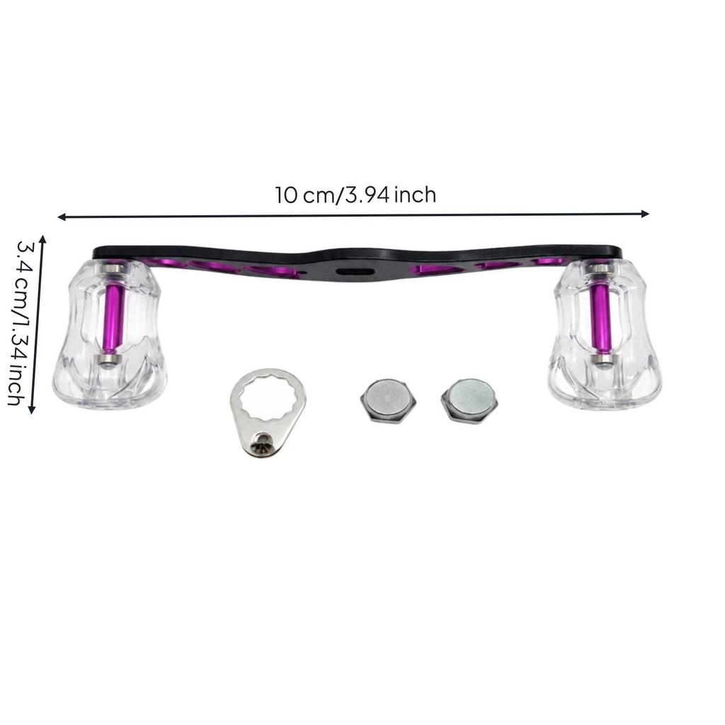 Fishing Accessory Ambidextrous Hand Compatible Reel Handle with Mounting