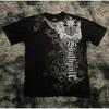 Y2K Vintage T Shirt Harajuku Hip Hop Crew Neck Short Sleeve Gothic Streetwear Unisex Tee