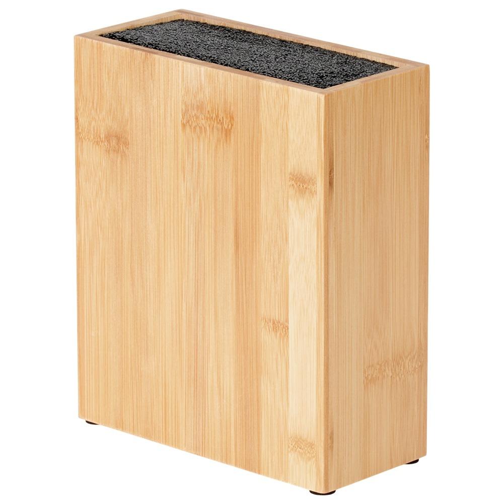 Stojak Bambusowy Blok Kuchenny na Noże Akcesoria Przybory Uniwersalny Duży