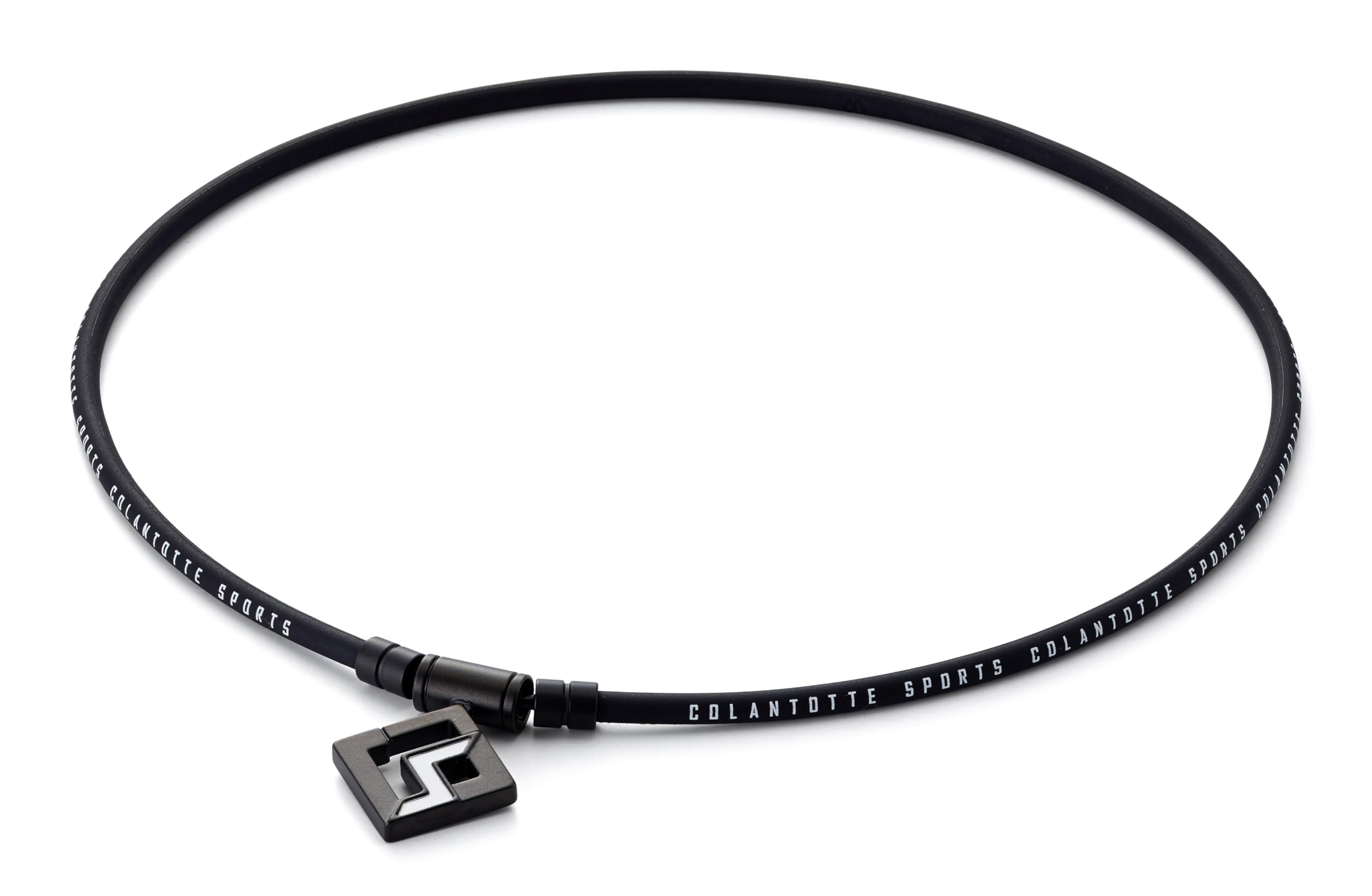 

SPORTS PRO Magnetic Titanium Necklace SG160 CO Magnetic Necklace S160 Black x White Black Titanium x White M 47cm [Colantotte] Loop Top