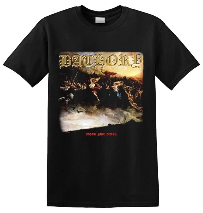 T-Shirt BATHORY Sangue Fuoco Morte